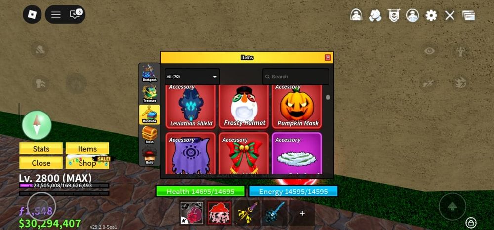 Блокс фрукт акк.