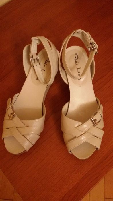 НОВИ обувки ток/сандали/кецове/кожа №37-38 -10% доп.отстъпка