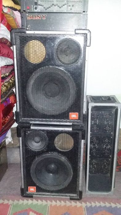 JBL динамики 500 ват усилитель 2 киловатт