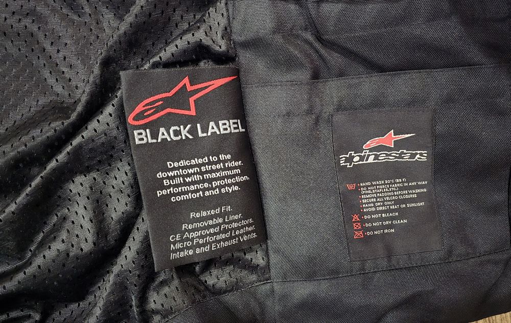 Мъжко яке лятно Alpinestars с протектори М размер