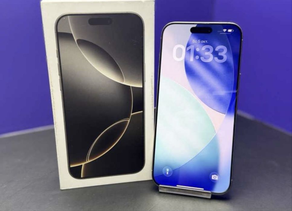 Обмен iPhone 16 pro  256 gb natural titanium
