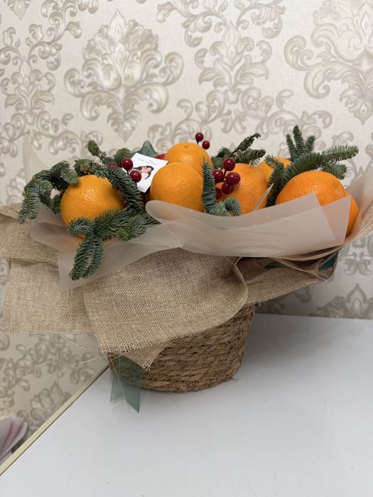 Корзина мандаринов