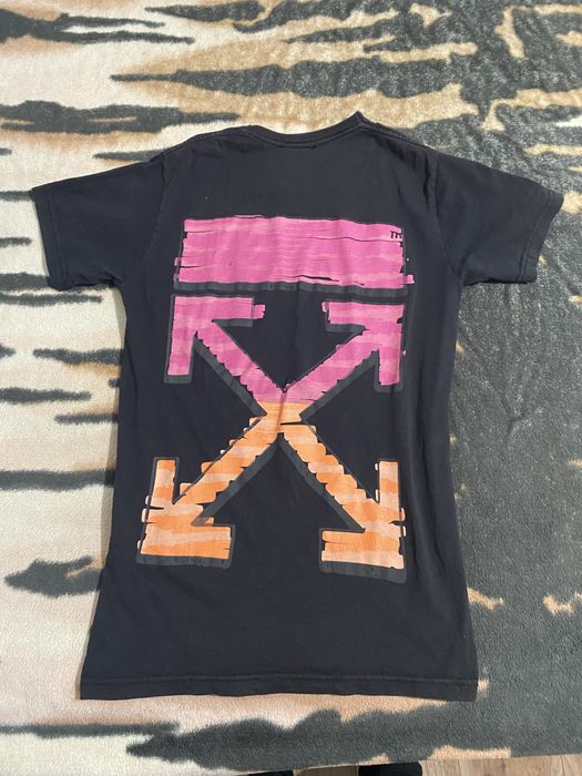 tricou off white nou marime s