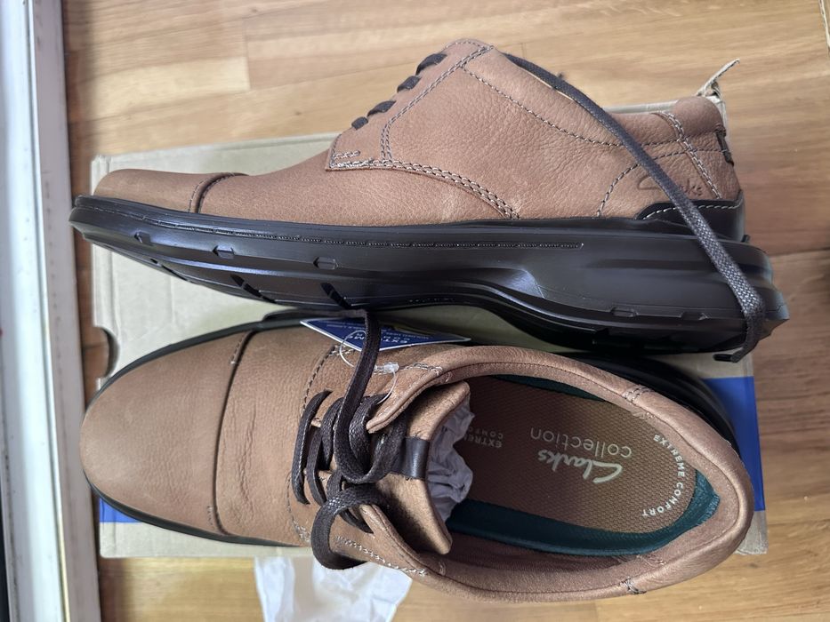 Туфли Clarks Gessler Cap оригинал, размер 9,5 US