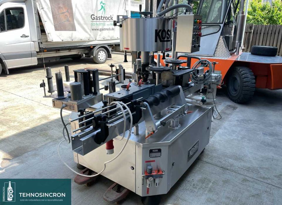 Masina de tichetat - ETICHETA + CONTRAETICHETA - Complet Automata