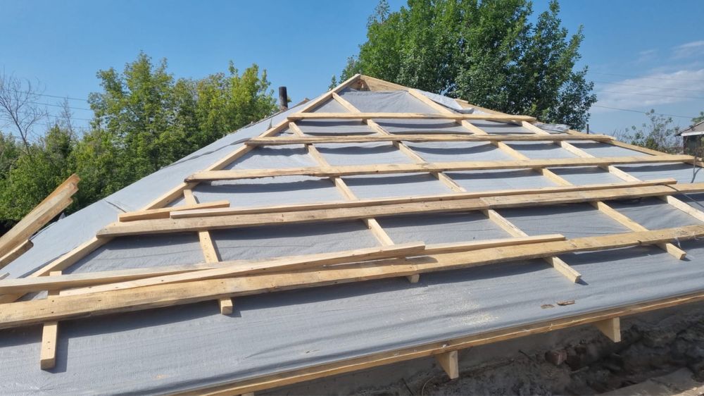 Ремонт жесткой кровли