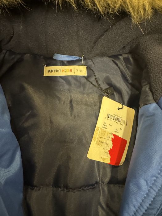 Geaca de iarna KOTON copii, 7-8 ani (122-128 cm) - NOUA cu eticheta