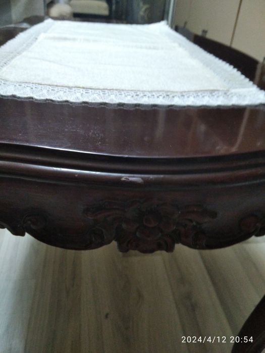 Дървена винтич маса Английски стил