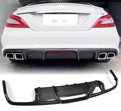 Дифузьор и накрайници CLS63 AMG W218 гърне с АМГ и без пакет BRABUS