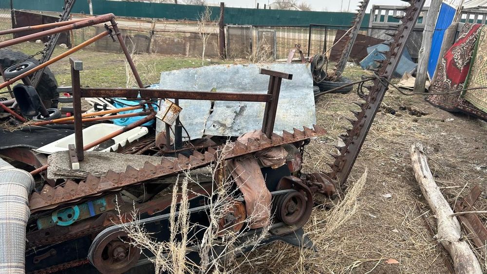 Продам трактор, косилку и тележку