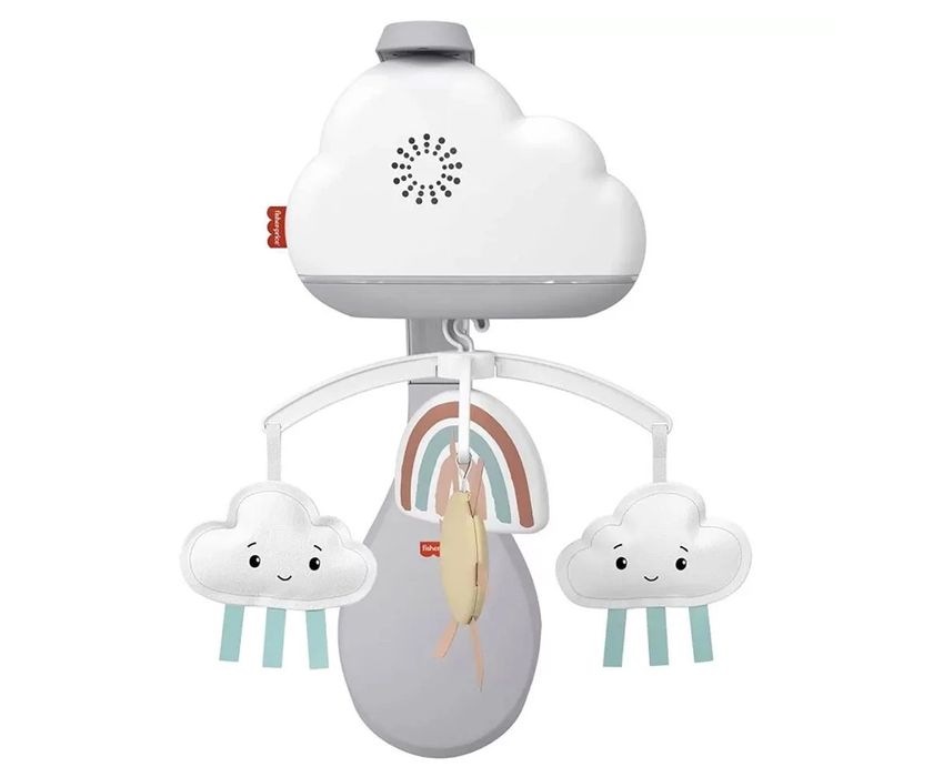 Светеща музикална въртележка за легло  Fisher Price, нощно небе