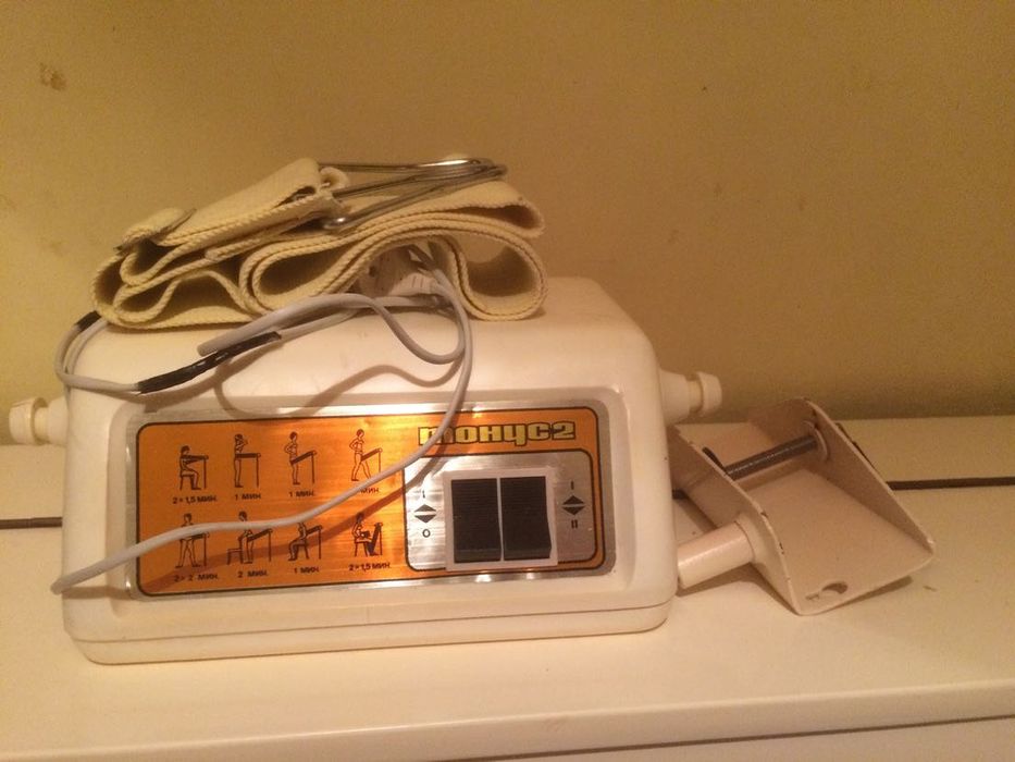 Автомассажёр тонус 2, г. Великие Луки, 1984 г.