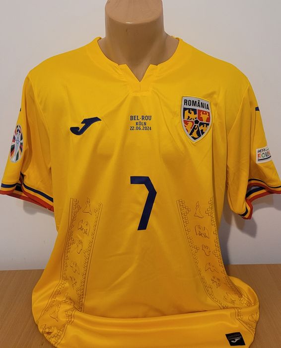 Tricou Romania nationala Romaniei Denis Alibec colectie cadou amintire