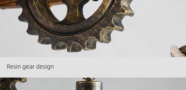 Намален! Винтидж полилей Ретро газена лампа