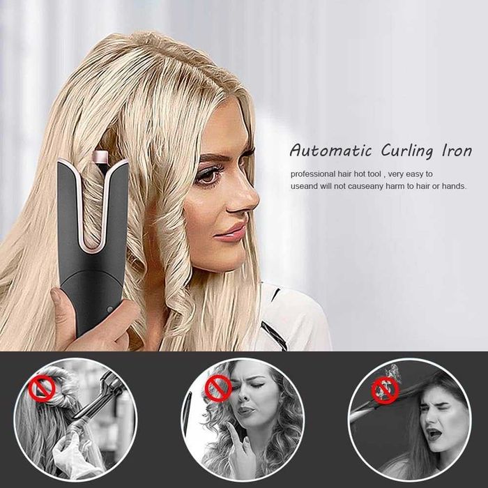 Автоматична маша, големи къдрици, иновативна