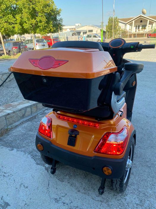 НОВО Електрическа Триколка FM1-LUX 1500W ORANGE