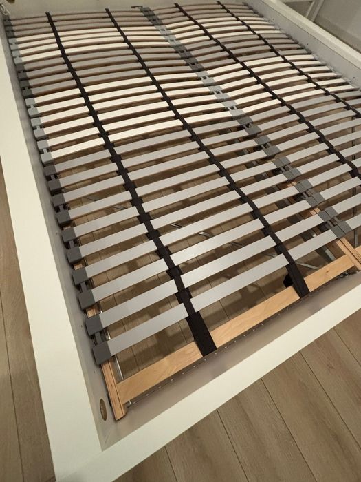 Pat MALM cu somiera LONSET 160x200 (IKEA)