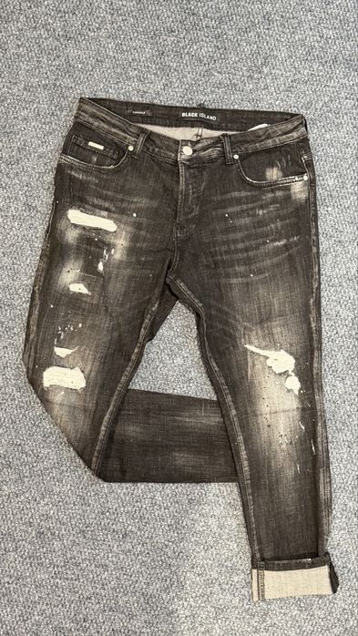 Black Island Capsule 2 черни дънки