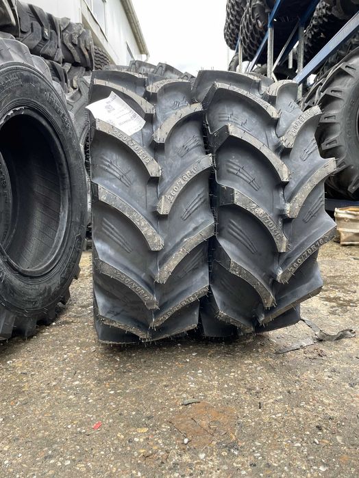 Anvelope noi radiale 260/70R16 pentru tractor fata