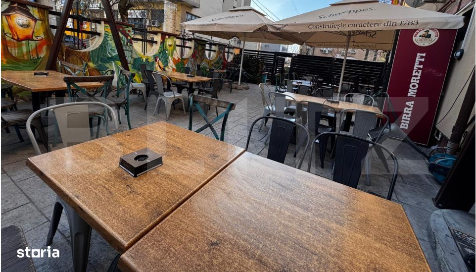 Afacere la cheie, bar 115 mpu plus terasa, zona Ultracentrala