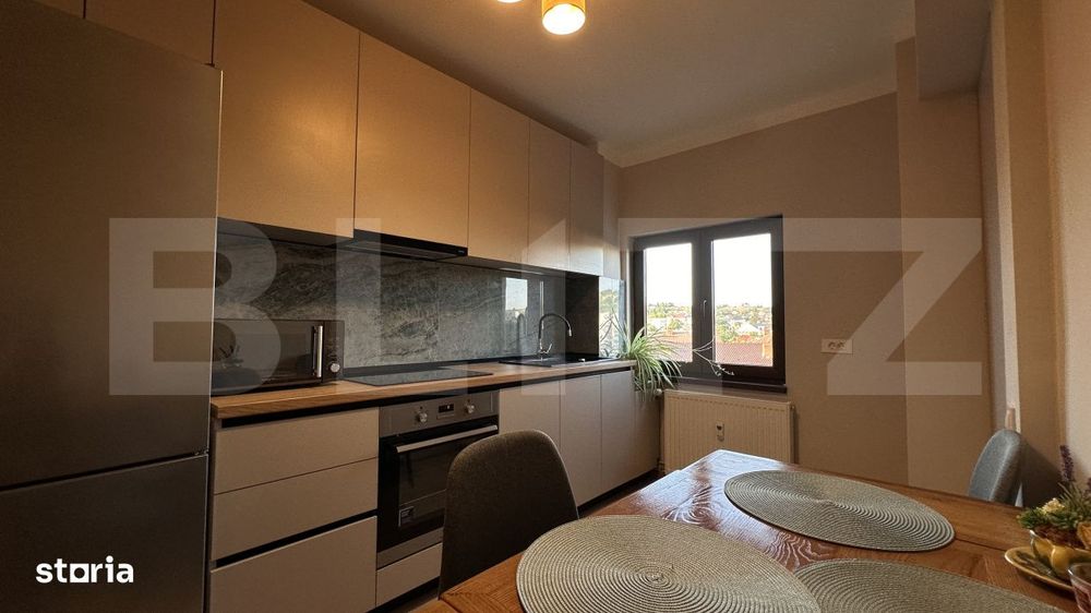 Apartament central, 2 camere, totul nou, renovat, mobilat si utilat