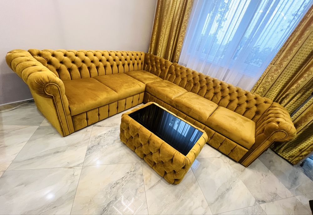 Canapea chesterfield