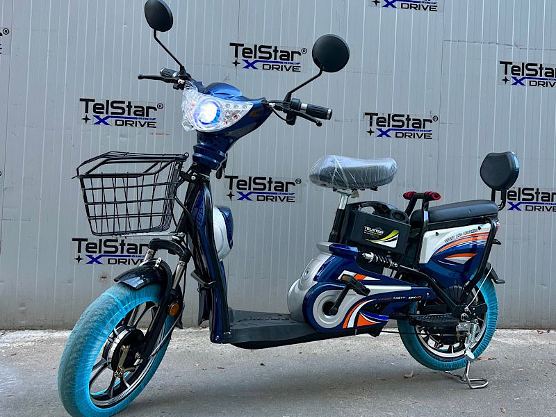 Електрически скутер TBSLD BIG NEW двойна седалка и педали TelStar 2025