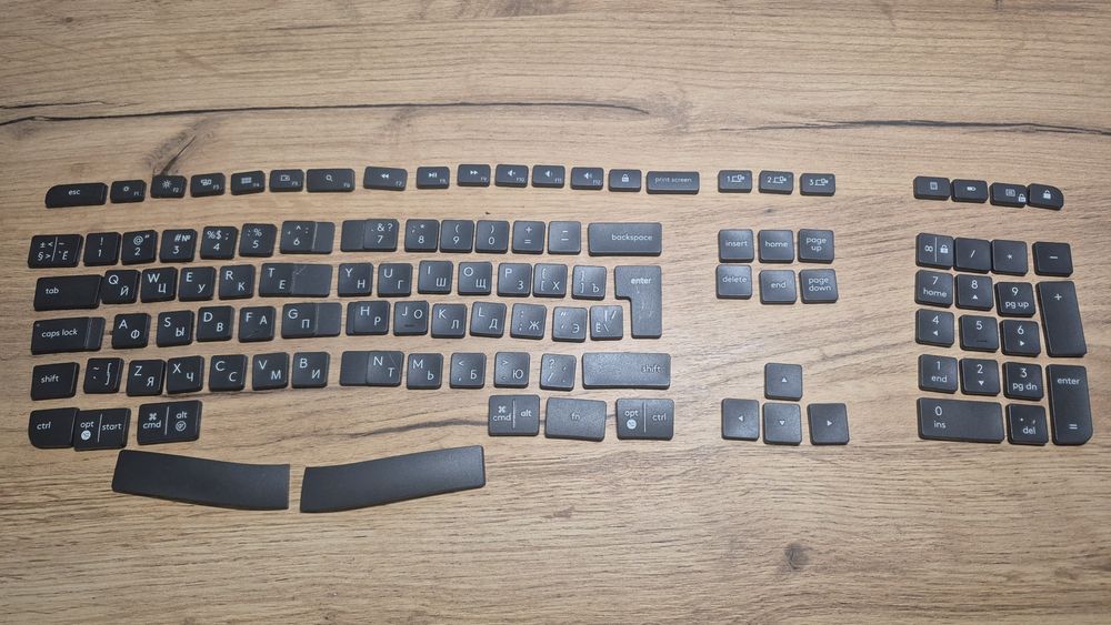 Кейкапы для Logitech k860