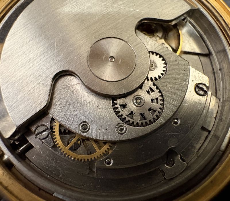 Ceas Mildia automatic elvetian cal.ETA 1256 anii ’60 placat cu aur