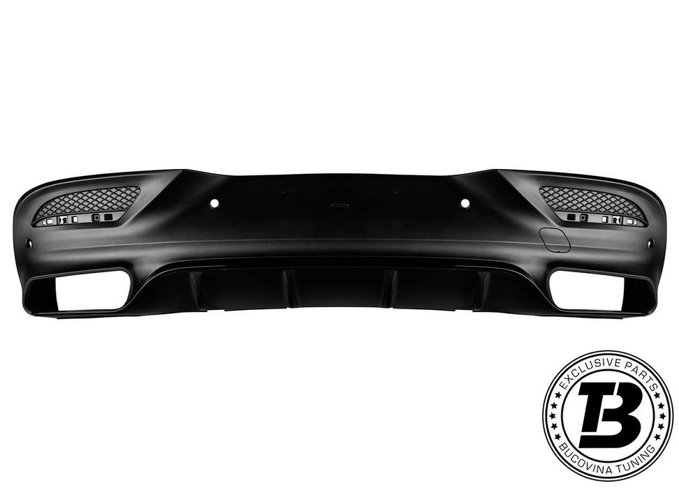 Difuzor Bara Spate cu Ornamente compatibil cu Mercedes GLE Coupe C292 AMG