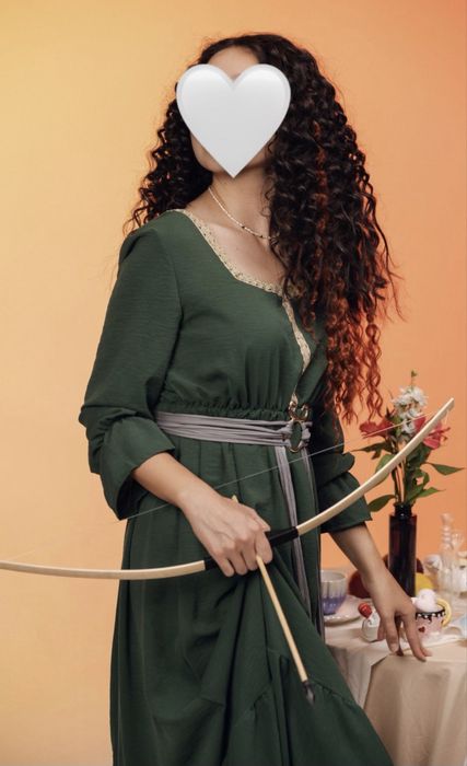 Платье в скандинавском стиле