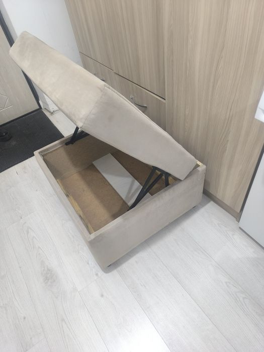 Мягкий Пуфик бежевый