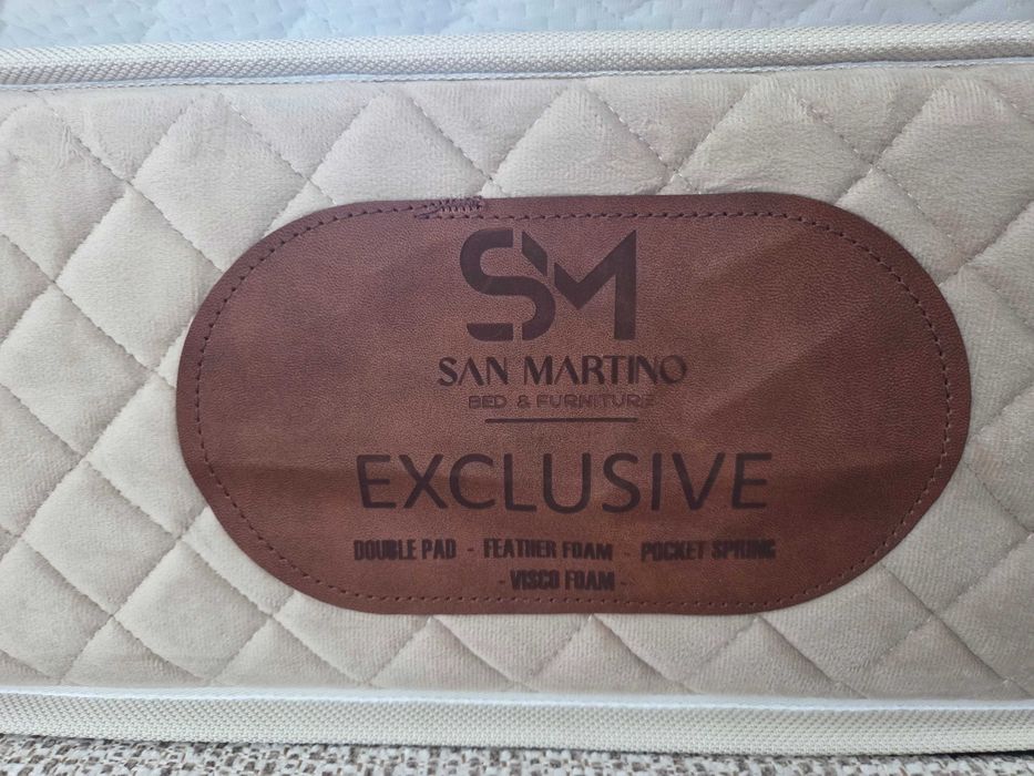 Тапицирана спалня с матрак 180/200см