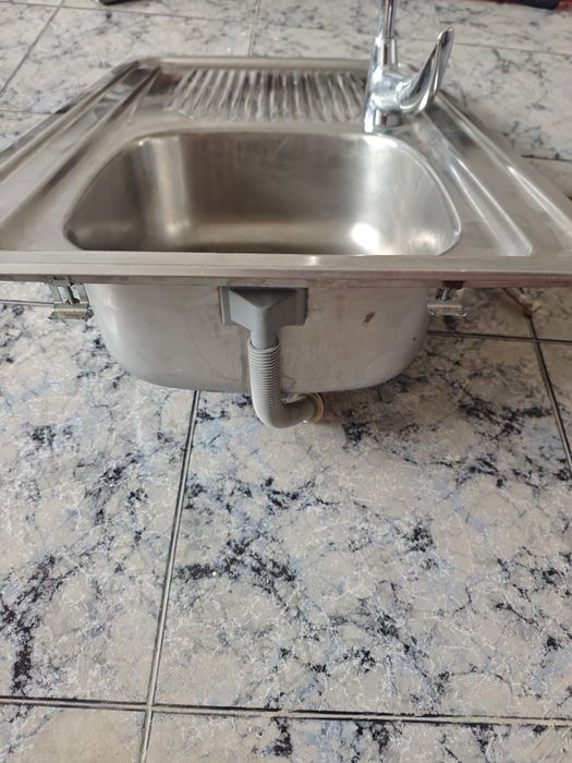 Алуминиева мивка за вграждане