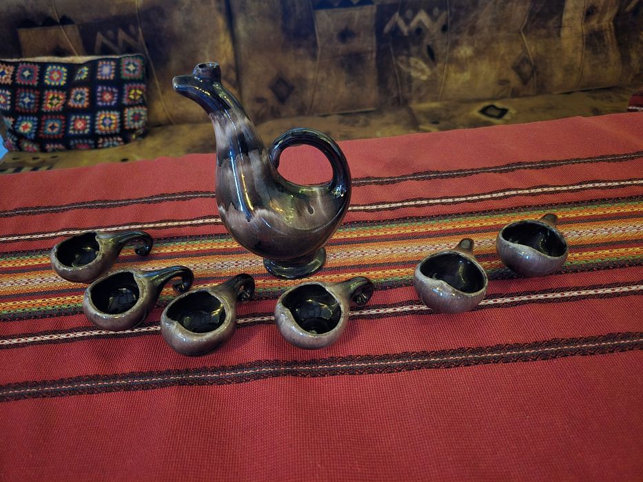 Керамичен сервиз за ракия