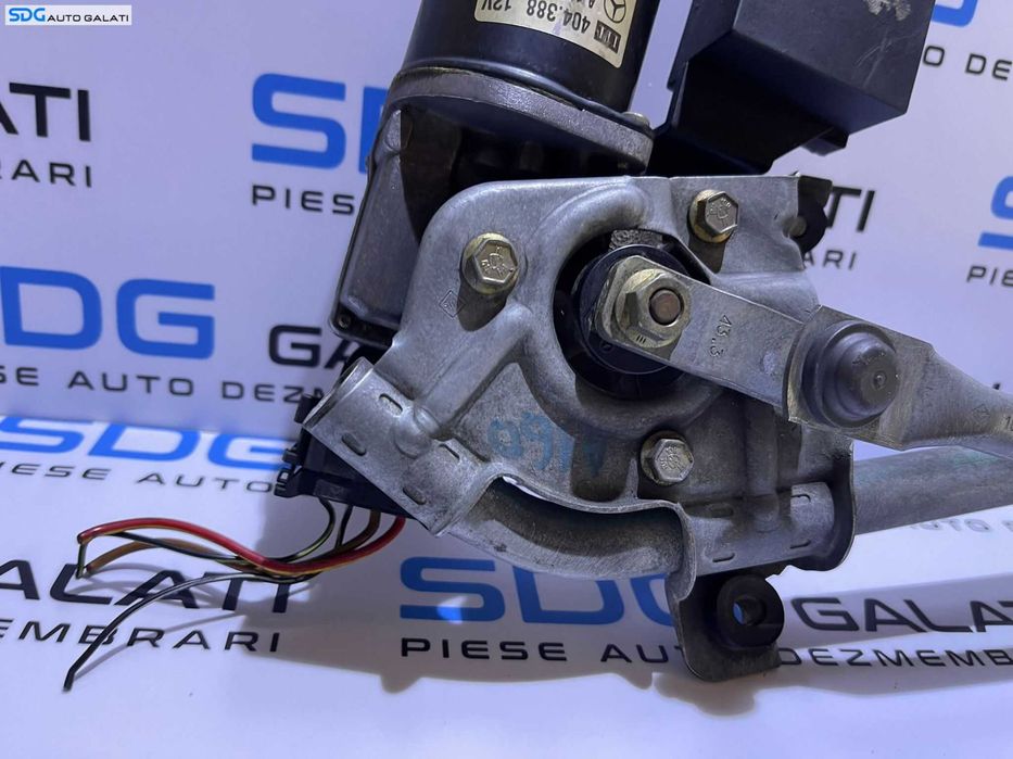 Ansamblu Brat Brate cu Motoras Stergator Stergatoare Parbriz Mercedes Clasa A Class W168 1998 - 2004 Cod A1688240405 A1688200242