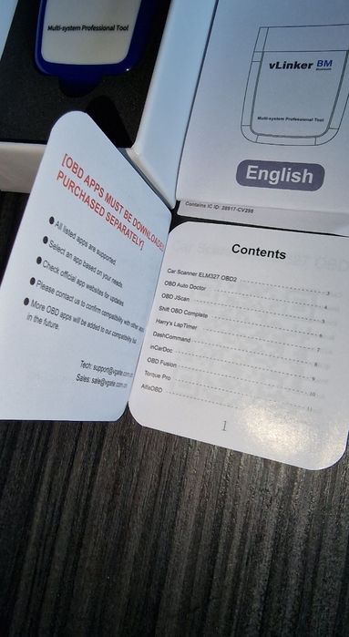 Diagnoza BMW VGate Vlinker BM+ BT  Bimmecode iOS Android NOU