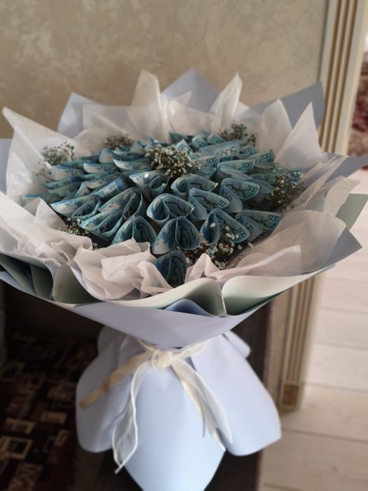 Денежный букет,Мандарин букет