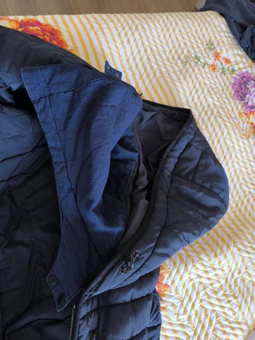 Оригинално Мъжко зимно Яке - Zara (XL размер и минато през химическо)