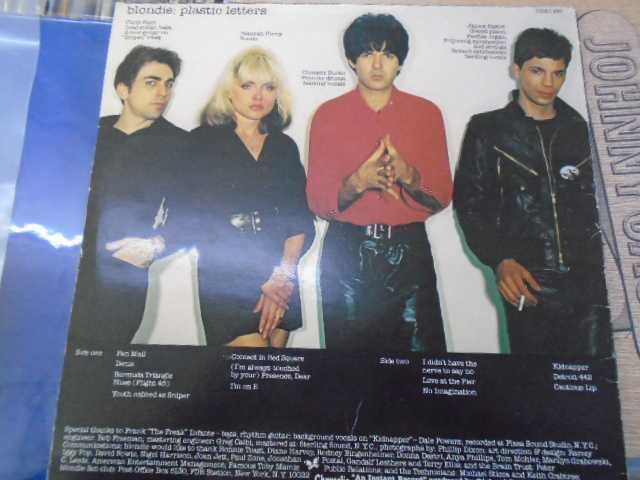 винил  пластинка  Blondie – Plastic Letters Blondie