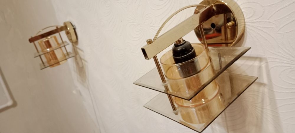 Комплект из люстры и 2х бра