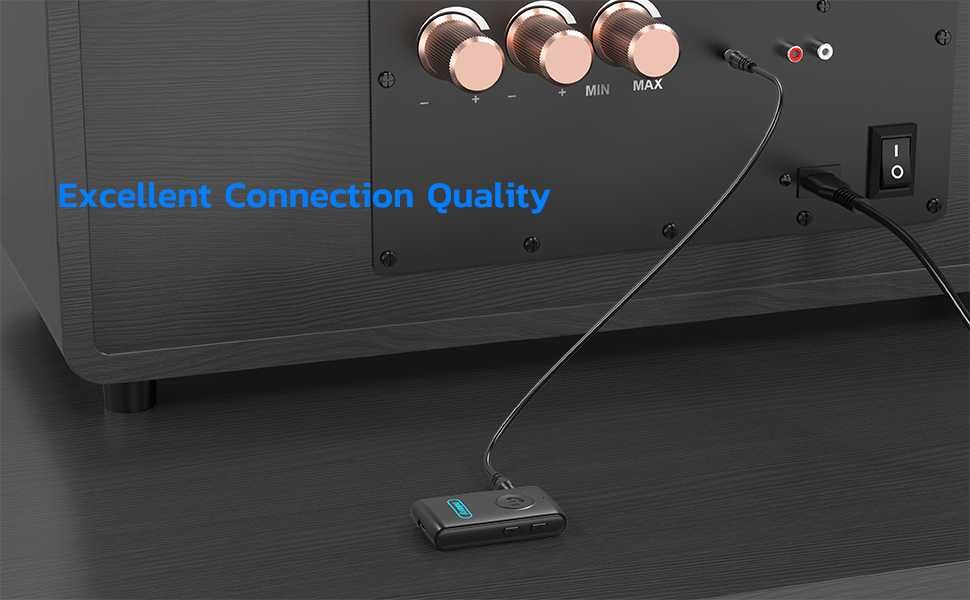 Nulaxy Bluetooth 5.0 трансмитер за телефон,Stereo