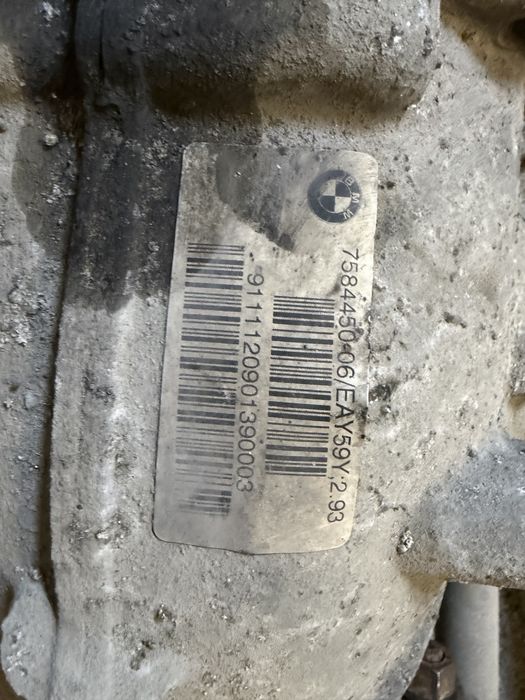 Заден диференциал и полуоски за BMW 520d 184 кс