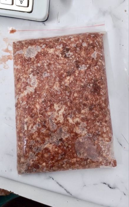 Говяжий фарш из головы(свежий)