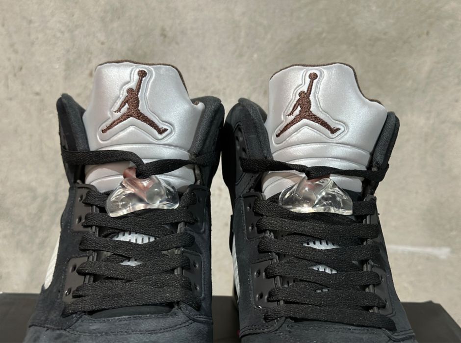 Jordan 5 Retro Bordeaux Noir Black – Noi – Size 45