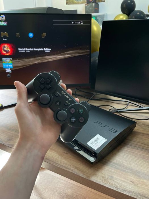 PlayStation 3 Slim | PS 3 Slim | 300gb | Прошитая