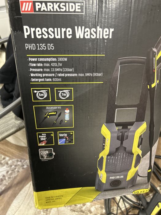 Водоструйка parkside