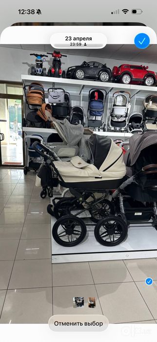 Коляска BeBe-Mobile Gusto Retro Deluxe