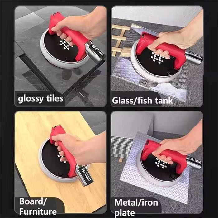 Вакуум вендуза, акумулаторна, SHIJING 6106, 2Ah, 178 мм, до 200 кг