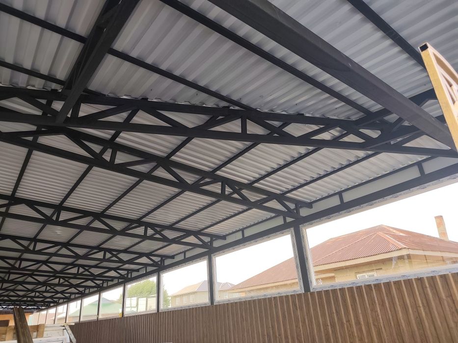 Бригада из Узбекистана,Строим Дом